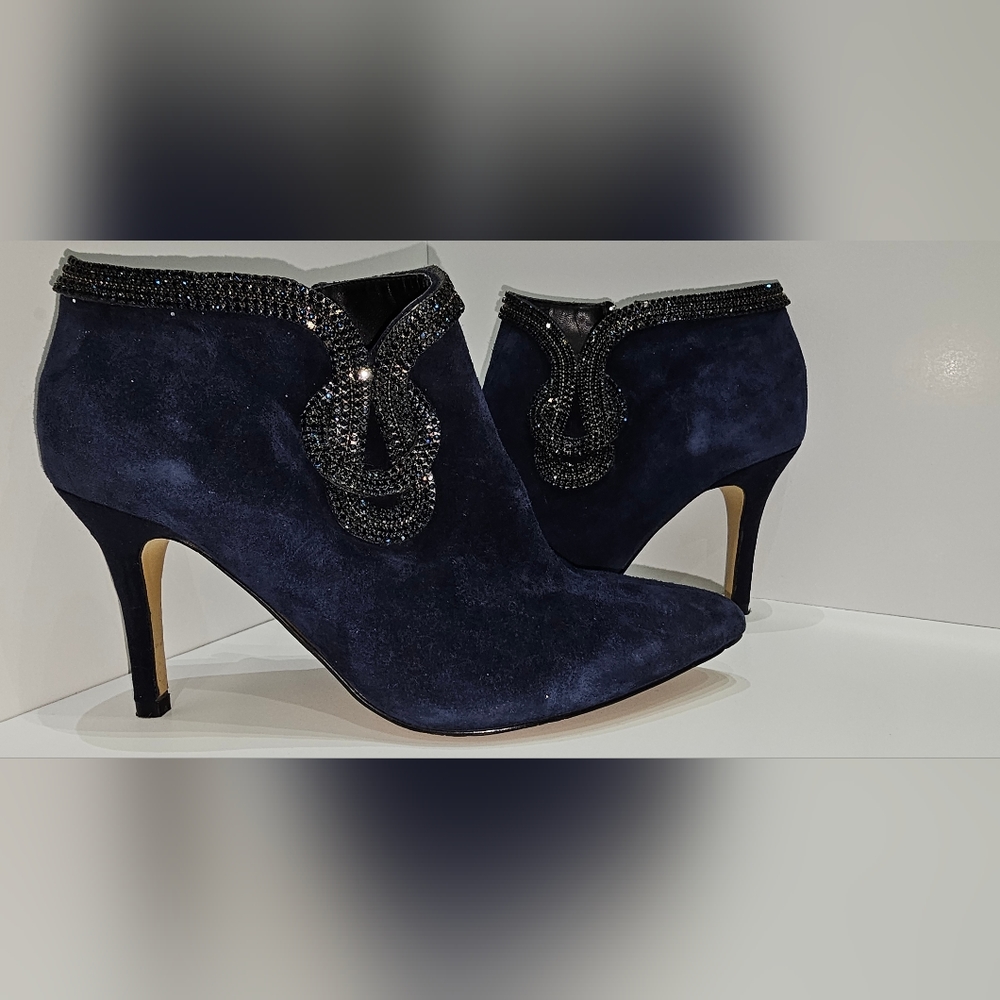 Menbur Damen Benacazon Kurzschaft Stiefel Boots, Blue 40 EU